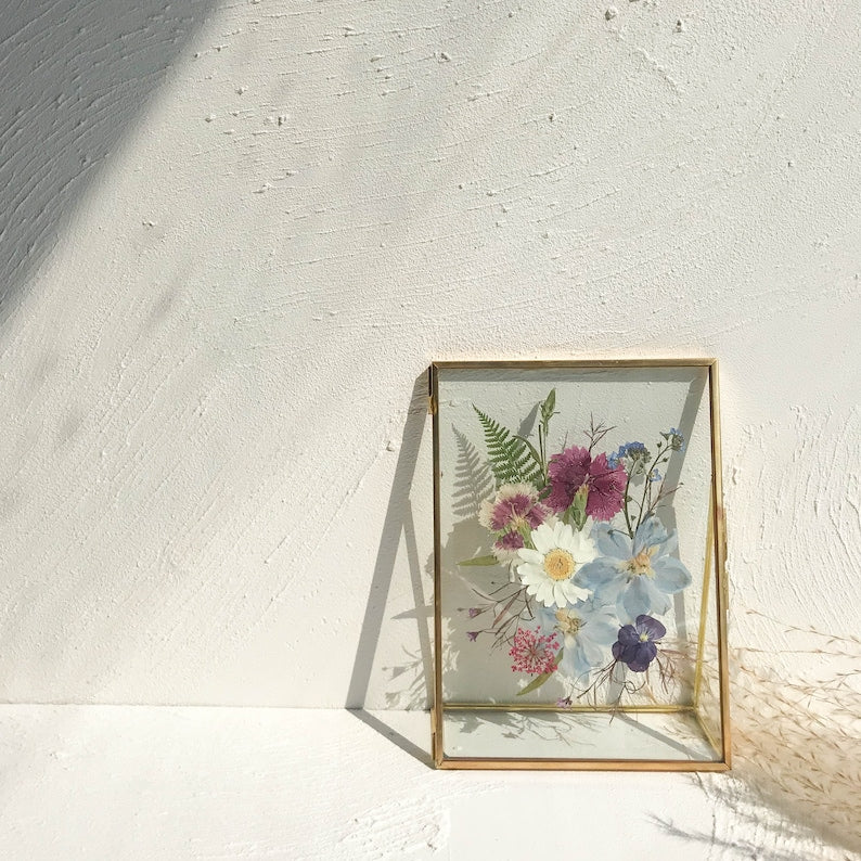 Pressed flower frame