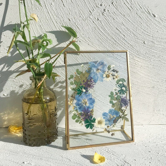 Pressed flower frame