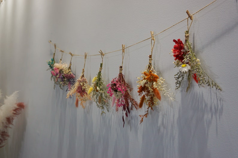 GORGEOUS Floral WALL Hanging - DRIED Flowers