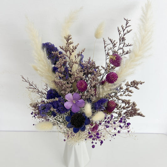 Natural Dried Flowers Bouquet For Wedding