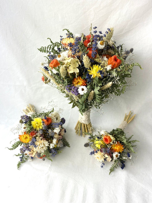 Colorful Wildflower bouquets