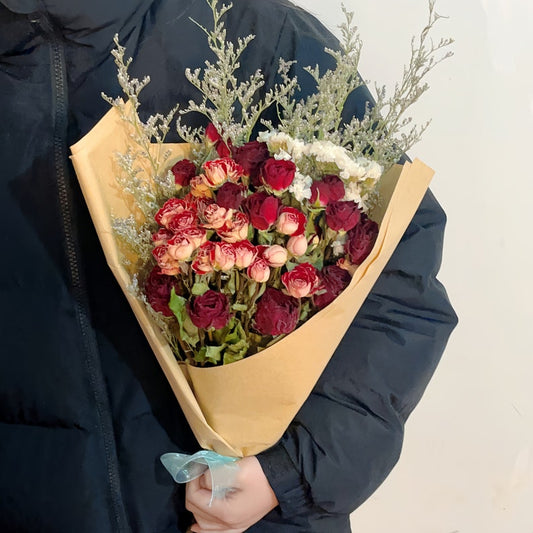 Dried Rose Bouquet