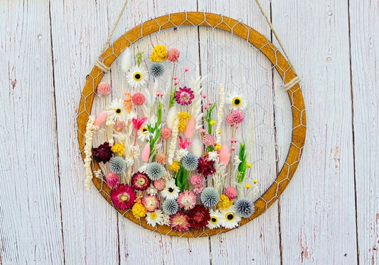 Dried wreath